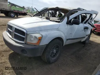 2005 Dodge Durango SXT with VIN 1D4HB38N55F575524, listed as a Copart auction lot 44919115 with Not provided miles and Non repairable. Bid and sale history available at DreamBid. Image 1.