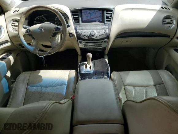 2014 Infiniti QX60 with VIN 5N1AL0MM9EC515024, listed as a Copart auction lot 46598075 with 138,564 mi miles and Clean Title. Bid and sale history available at carsss.com. Image 8.