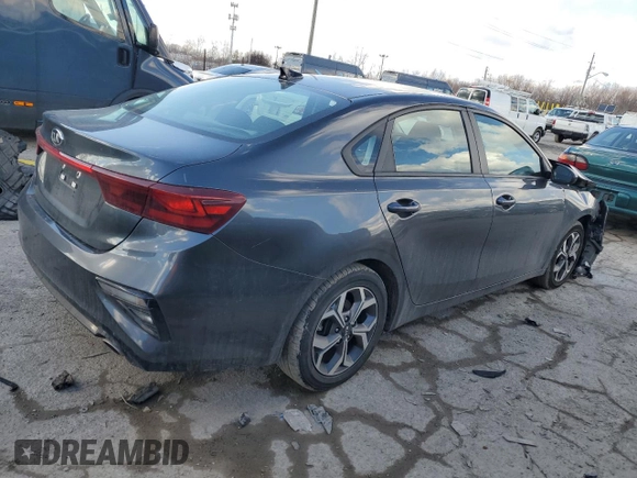 2019 Kia Forte LXS with VIN 3KPF24AD0KE113163, listed as a Copart auction lot 46904235 with 66,779 mi miles and Salvage Title. Bid and sale history available at DreamBid. Image 3.