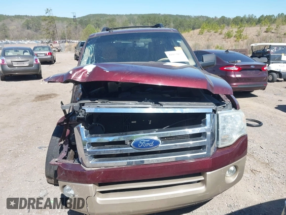2011 Ford Expedition XLT with VIN 1FMJU1H50BEF30677, listed as a IAAI auction lot 41853877 with 155,105 mi miles and . Bid and sale history available at DreamBid. Image 6.