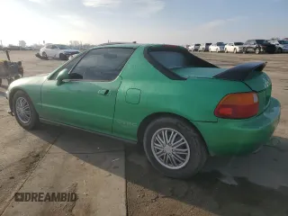 1993 Honda del Sol Si with VIN JHMEH6262PS016670, listed as a Copart auction lot 85052364 with 214,846 mi miles and Salvage Title. Bid and sale history available at carsss.com. Image 2.