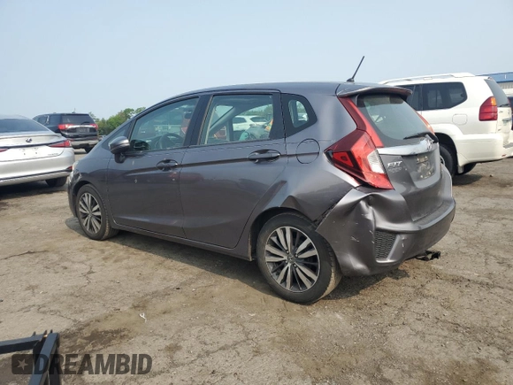 2015 Honda Fit EX-L z VIN 3HGGK5H83FM757658, wystawiony jako Copart lot #59907425 z przebiegiem 139 053 mil mil oraz Szkoda całkowita • Salvage title. Historia ofert i sprzedaży dostępna na DreamBid. Obrazek 2.