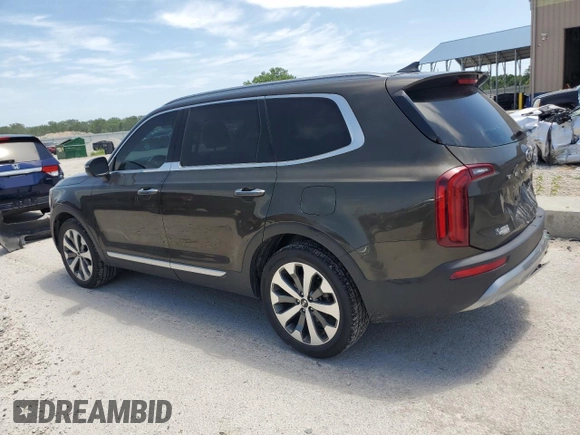 2020 Kia Telluride S with VIN 5XYP64HC1LG091796, listed as a Copart auction lot 61948035 with 88,649 mi miles and Salvage title. Bid and sale history available at DreamBid. Image 2.