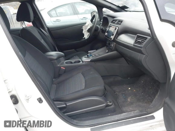 2023 Nissan LEAF S with VIN 1N4AZ1BV7PC551730, listed as a IAAI auction lot 41592504 with 17,423 mi miles and . Bid and sale history available at DreamBid. Image 5.