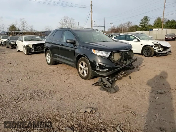 2017 Ford Edge SE with VIN 2FMPK4G9XHBC51201, listed as a Copart auction lot 48622425 with 49,286 mi miles and Salvage Title. Bid and sale history available at carsss.com. Image 12.