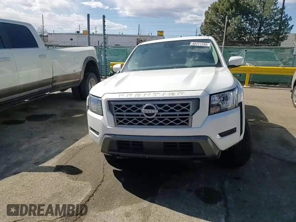 2023 Nissan Frontier SV with VIN 1N6ED1EK2PN654423, listed as a Copart auction lot 48721255 with 30,070 mi miles and Salvage title. Bid and sale history available at DreamBid. Image 10.