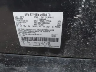 2016 Ford Explorer XLT with VIN 1FM5K8D82GGC84761, listed as a IAAI auction lot 41865916 with 226,883 mi miles and . Bid and sale history available at DreamBid. Image 9.