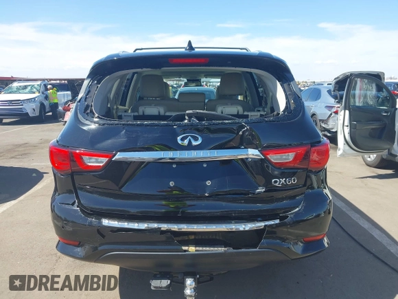 2018 Infiniti QX60 with VIN 5N1DL0MN2JC515852, listed as a IAAI auction lot 42174867 with 72,204 mi miles and . Bid and sale history available at DreamBid. Image 6.
