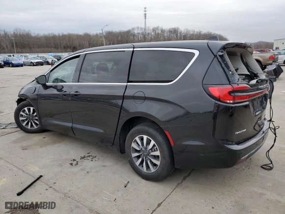 2023 Chrysler Pacifica Hybrid Touring L with VIN 2C4RC1L74PR554462, listed as a Copart auction lot 49627445 with 0 mi miles and Non Repairable. Bid and sale history available at carsss.com. Image 2.