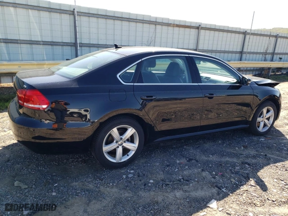 2015 Volkswagen Passat 1.8T Wolfsburg Ed with VIN 1VWAT7A30FC088677, listed as a Copart auction lot 50000615 with 74,566 mi miles and Clean Title. Bid and sale history available at carsss.com. Image 3.