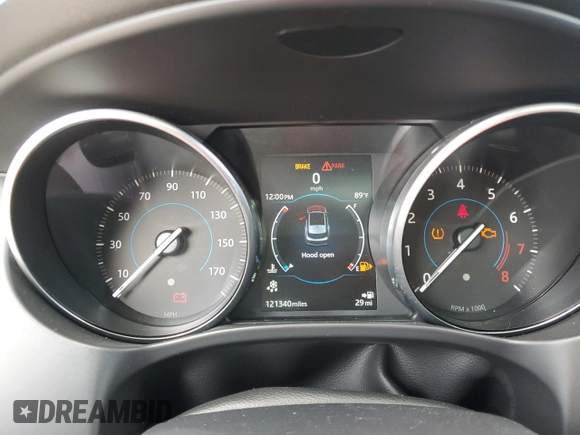 2018 Jaguar F-Pace 25t Premium with VIN SADCJ2FX1JA258666, listed as a Copart auction lot 54525345 with 121,340 mi miles and Clean Title. Bid and sale history available at DreamBid. Image 9.