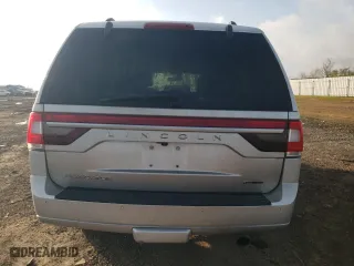 2016 Lincoln Navigator Select with VIN 5LMJJ2HT8GEL04128, listed as a Copart auction lot 44029055 with 0 mi miles and Salvage Title. Bid and sale history available at carsss.com. Image 6.