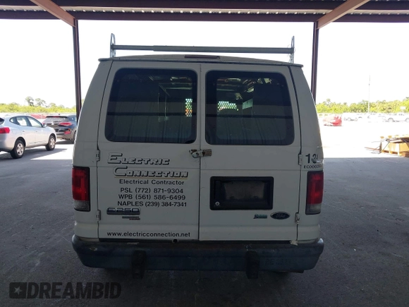2014 Ford Econoline Cargo Commercial with VIN 1FTNE2EW3EDA31341, listed as a IAAI auction lot 42148317 with 146,158 mi miles and . Bid and sale history available at carsss.com. Image 16.