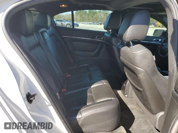 2011 Lincoln MKS EcoBoost with VIN 1LNHL9FT7BG611097, listed as a Copart auction lot 48180885 with 140,262 mi miles and Salvage title. Bid and sale history available at DreamBid. Image 10.