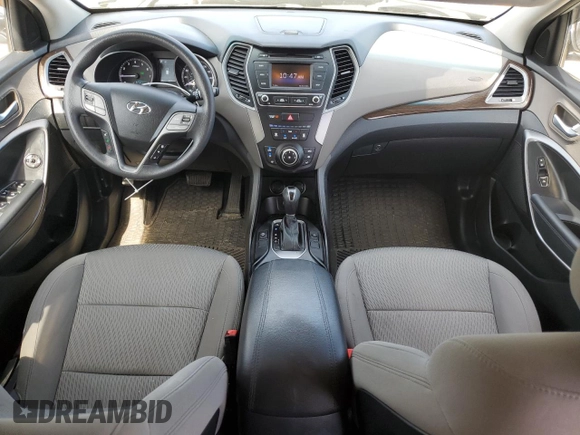 2017 Hyundai Santa Fe 2.4L with VIN 5XYZTDLB0HG437926, listed as a Copart auction lot 60034725 with 80,313 mi miles and Salvage title. Bid and sale history available at DreamBid. Image 8.