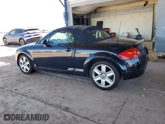 2005 Audi TT with VIN TRUTC28N651010474, listed as a Copart auction lot 60269635 with 133,837 mi miles and Salvage title. Bid and sale history available at DreamBid. Image 2.