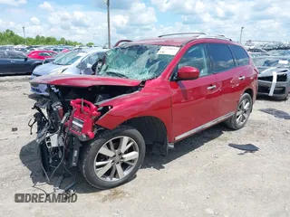 2014 Nissan Pathfinder S z VIN 5N1AR2MM1EC692144, wystawiony jako IAAI lot #42210640 z przebiegiem 128 979 mil mil oraz . Historia ofert i sprzedaży dostępna na DreamBid. Obrazek 2.