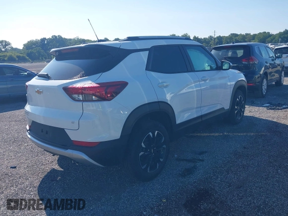 2023 Chevrolet TrailBlazer LT with VIN KL79MRSL9PB213192, listed as a IAAI auction lot 40154170 with 14,715 mi miles and . Bid and sale history available at DreamBid. Image 4.