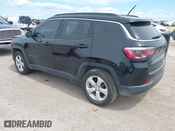 2018 Jeep Compass Latitude with VIN 3C4NJCBB6JT108842, listed as a IAAI auction lot 42221324 with 112,046 mi miles and . Bid and sale history available at DreamBid. Image 3.