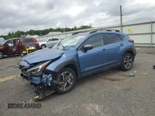 2024 Subaru Crosstrek Premium with VIN JF2GUADC4RH870122, listed as a Copart auction lot 58526855 with 1,956 mi miles and Salvage title. Bid and sale history available at DreamBid. Image 1.