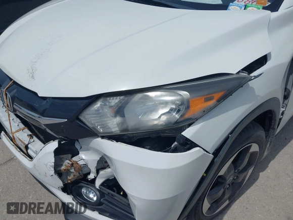 2018 Honda HR-V EX-L Navi with VIN 3CZRU6H78JM704178, listed as a IAAI auction lot 41903547 with 80,804 mi miles. Bid and sale history available at carsss.com. Image 6.