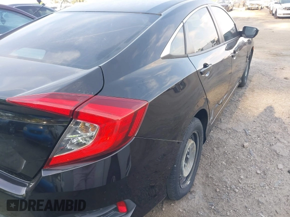 2016 Honda Civic Sedan LX with VIN 19XFC2F57GE019341, listed as a IAAI auction lot 42054403 with 136,768 mi miles. Bid and sale history available at carsss.com. Image 4.