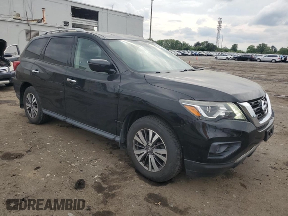 2017 Nissan Pathfinder SL with VIN 5N1DR2MM2HC668677, listed as a Copart auction lot 54633705 with 111,498 mi miles and Clean Title. Bid and sale history available at DreamBid. Image 4.