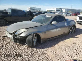 2007 Nissan 350Z Touring with VIN JN1BZ36A57M653882, listed as a Copart auction lot 86579104 with 166,410 mi miles and Salvage Title. Bid and sale history available at carsss.com. Image 1.