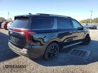 2025 Kia Carnival SX Prestige with VIN KNDNE5K34S6458894, listed as a Copart auction lot 81029044 with 0 mi miles and Salvage Title. Bid and sale history available at carsss.com. Image 3.