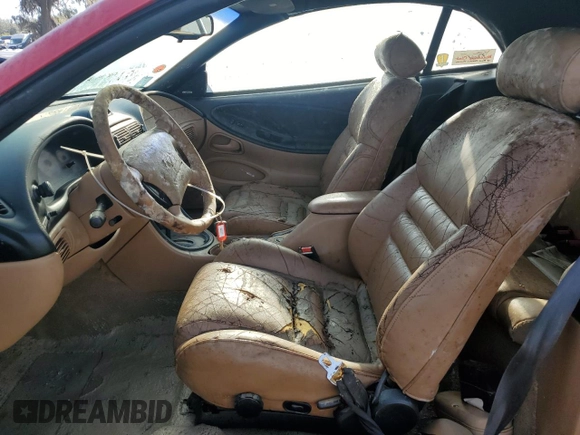 1996 Ford Mustang GT with VIN 1FALP45X6TF226699, listed as a Copart auction lot 82213754 with 102,247 mi miles and Salvage Title. Bid and sale history available at carsss.com. Image 7.