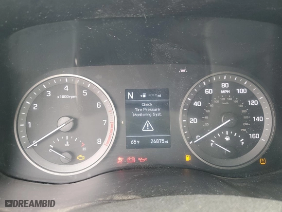 2021 Hyundai Tucson SE with VIN KM8J23A4XMU380556, listed as a Copart auction lot 56332623 with 26,875 mi miles and Salvage Title. Bid and sale history available at carsss.com. Image 9.