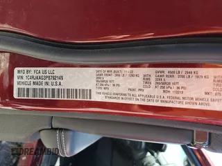 2023 Jeep Grand Cherokee Altitude with VIN 1C4RJKAG3P8792149, listed as a Copart auction lot 57228005 with 41,407 mi miles and Salvage title. Bid and sale history available at DreamBid. Image 13.