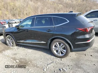 2022 Acura MDX w/Technology Package with VIN 5J8YE1H49NL037704, listed as a Copart auction lot 53861965 with 23,331 mi miles and Salvage Title. Bid and sale history available at carsss.com. Image 2.