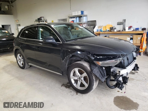 2021 Audi Q5 Premium z VIN WA1AAAFY4M2049968, wystawiony jako Copart lot #57229695 z przebiegiem 48 316 mil mil oraz Szkoda całkowita • Salvage title. Historia ofert i sprzedaży dostępna na DreamBid. Obrazek 4.