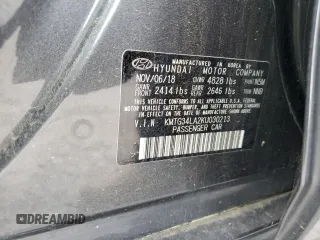 2019 Genesis G70 Advanced z VIN KMTG34LA2KU030213, wystawiony jako Copart lot #57126525 z przebiegiem 102 421 mil mil oraz Szkoda całkowita • Salvage title. Historia ofert i sprzedaży dostępna na DreamBid. Obrazek 12.