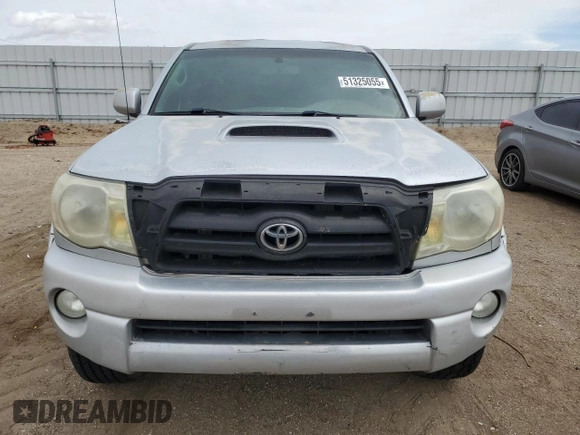 2007 Toyota Tacoma PreRunner z VIN 5TEJU62N87Z448579, wystawiony jako Copart lot #51325055 z przebiegiem 399 418 mil mil oraz Szkoda całkowita • Salvage title. Historia ofert i sprzedaży dostępna na DreamBid. Obrazek 5.