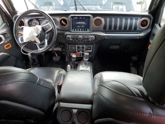 2021 Jeep Gladiator Mojave with VIN 1C6JJTEG3ML554606, listed as a Copart auction lot 51432625 with 58,297 mi miles and Salvage Title. Bid and sale history available at DreamBid. Image 8.