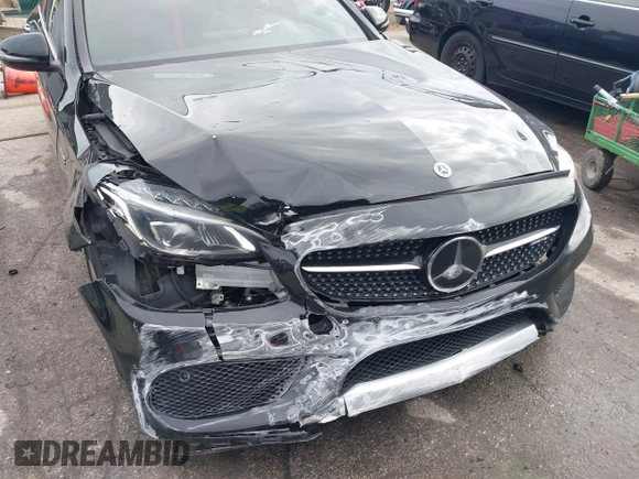 2018 Mercedes-Benz C 43 AMG with VIN 55SWF6EB9JU248383, listed as a IAAI auction lot 41226587 with 125,676 mi miles and . Bid and sale history available at carsss.com. Image 18.