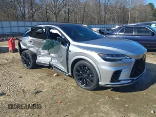 2024 Lexus RX with VIN 2T2BCMEA7RC018731, listed as a IAAI auction lot 41369336 with 7,419 mi miles. Bid and sale history available at carsss.com. Image 1.