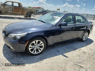 2009 BMW 5 Series 535i xDrive with VIN WBANV93569C134524, listed as a Copart auction lot 60617405 with 165,509 mi miles and Salvage title. Bid and sale history available at DreamBid. Image 1.