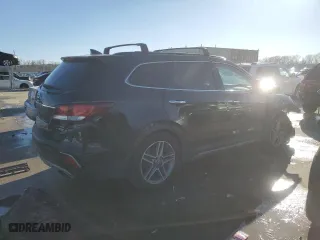 2017 Hyundai Santa Fe Limited Ultimate with VIN KM8SRDHF7HU212280, listed as a Copart auction lot 47893925 with 146,962 mi miles and Salvage Title. Bid and sale history available at carsss.com. Image 3.