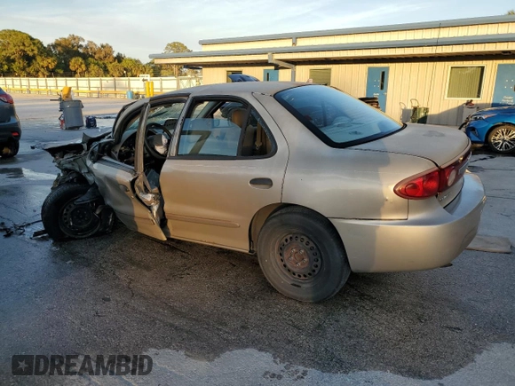 2003 Chevrolet Cavalier with VIN 1G1JC52F437133035, listed as a Copart auction lot 83767924 with Not Provided miles and Non Repairable. Bid and sale history available at carsss.com. Image 2.