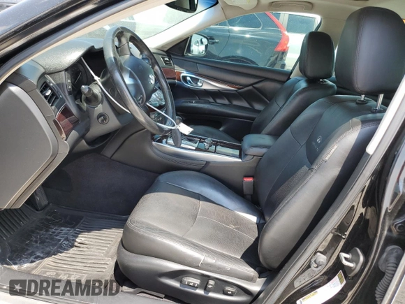 2011 Infiniti M with VIN JN1BY1AP8BM325853, listed as a Copart auction lot 67599954 with 158,303 mi miles and Salvage Title. Bid and sale history available at DreamBid. Image 7.