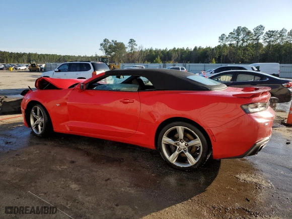 2017 Chevrolet Camaro 1SS with VIN 1G1FF3D76H0172927, listed as a Copart auction lot 45121715 with 42,114 mi miles and Salvage Title. Bid and sale history available at carsss.com. Image 2.