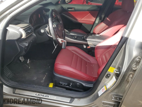 2017 Lexus IS 350 with VIN JTHBE1D28H5030761, listed as a Copart auction lot 79714064 with 109,932 mi miles and Salvage title. Bid and sale history available at DreamBid. Image 7.