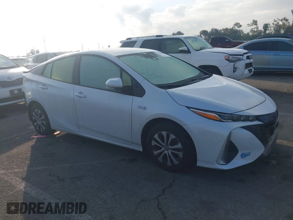 2021 Toyota Prius LE with VIN JTDKAMFP7M3193401, listed as a IAAI auction lot 41540021 with 45,822 mi miles and . Bid and sale history available at DreamBid. Image 14.