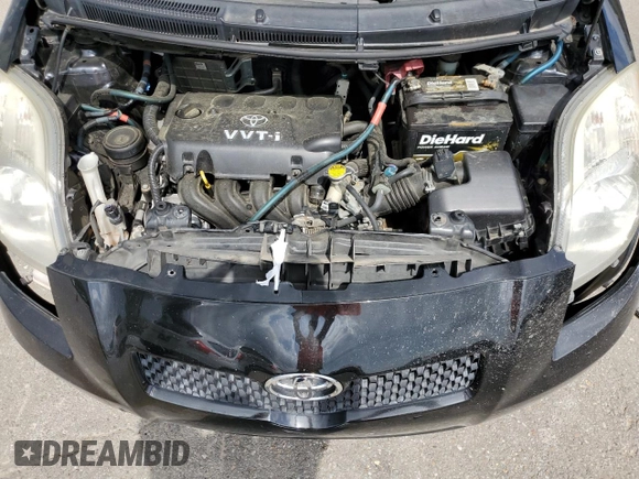 2007 Toyota Yaris with VIN JTDJT923775124464, listed as a Copart auction lot 51673915 with 159,917 mi miles and Salvage Title. Bid and sale history available at carsss.com. Image 11.
