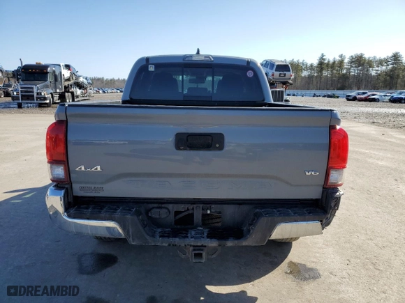 2020 Toyota Tacoma 4WD SR5 with VIN 3TMCZ5AN0LM358419, listed as a Copart auction lot 49226745 with 60,021 mi miles and Salvage Title. Bid and sale history available at carsss.com. Image 6.