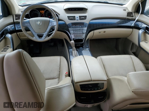 2009 Acura MDX with VIN 2HNYD28259H517953, listed as a Copart auction lot 49262785 with 164,431 mi miles and Salvage Title. Bid and sale history available at carsss.com. Image 8.