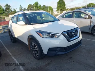 2018 Nissan Kicks SV with VIN 3N1CP5CU9JL513081, listed as a IAAI auction lot 42513491 with 48,862 mi miles and . Bid and sale history available at DreamBid. Image 1.